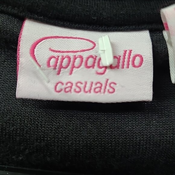 Vintage Velour Tracksuit Womens L Embellished Bling Full Zip 2pc Set Black - Picture 13 of 16